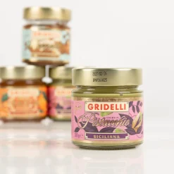 GRIDELLI Crema al Pistacchio Pistaziencreme aus Sizillien mit 25% Pistazien 200gr