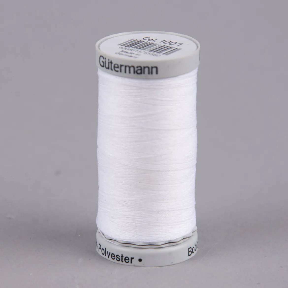 Gütermann Bobbin Sulky Unterfaden Farbnr. 1001 weiß 500m
