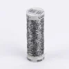 Gütermann Metallic Effektgarn Nähgarn Stickgarn Metalleffekt-Faden Metallic Farbnr. 7023 silber schwarz 200 Meter/Spule