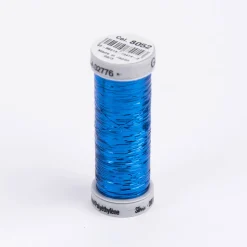 Gütermann SULKY Sliver Metallic-Effektgarn Stickgarn Metalleffekt-Faden Farbnr. 8052 blau 200m