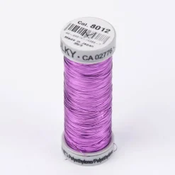 Gütermann SULKY Sliver Metallic-Effektgarn Stickgarn Metalleffekt-Faden Farbnr. 8012 violett 200m