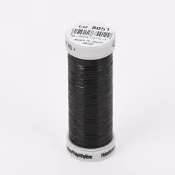 Gütermann SULKY Sliver Metallic-Effektgarn Stickgarn Metalleffekt-Faden Farbnr. 8051 schwarz 200m