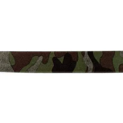 Gummi Band Camouflage Tarn armee grün Breite: 2,5cm
