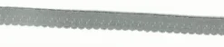 Gummiband Elastic Abschlussspitze Zierband grau Breite: 1,2cm