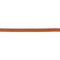 Gummiband Elastic Abschlussspitze Schrägband rost Breite: 1,2cm