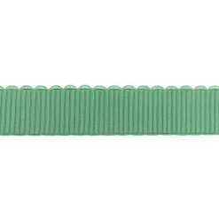 Gummiband gerippt Wellenkante altgrün Breite: 3,5cm