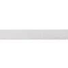 Gummi Band Glitzer weiß silberfarbig Meterware Breite: 2,5cm