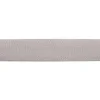 Gummi Band hellgrau meliert Meterware Breite: 4cm