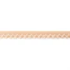 Gummiband mit Spitzenverzierung sand Breite: 1,5cm