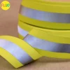 Gummiband reflektierend neongrün 3,8cm Breite