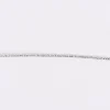 Gummi Kordel Metallic silber Breite: 4mm