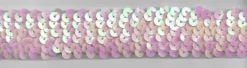 Gummi Pailletten rosa Breite: 3cm
