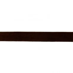 Gummi Schrägband extra weich dunkelbraun Breite: 2cm
