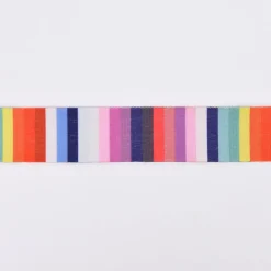 Gurtband Deko Streifen bunt Polyester Breite: 4cm