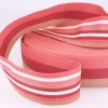 Gurtband doppelseitig robust für Taschen gestreift pink 40mm breit
