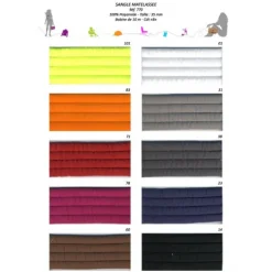 Gurtband gepolstert gesteppt Rucksackband marineblau 3,5cm Breite
