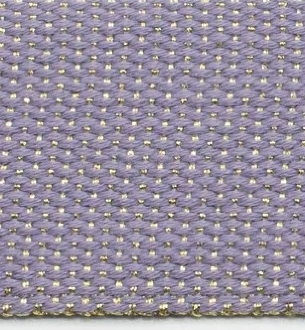 Gurtband Glamour lila goldfarbig Metallic-Effekte Meterware 40mm Breite