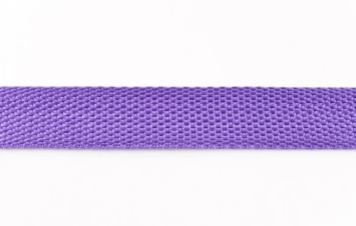 Gurtband lila Breite: 2,5cm