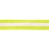 Gurtband lime mit Streifen weiß Breite: 4cm