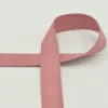 Gurtband Meterware extra weich old pink altrosa 2,5 cm Breite