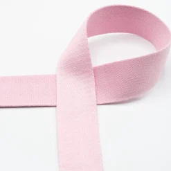 Gurtband Meterware extra weich babyrosa 4cm Breite