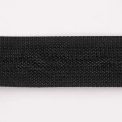 Gurtband mit Karabinerhaken schwarz silberfarbig Breite: 3cm