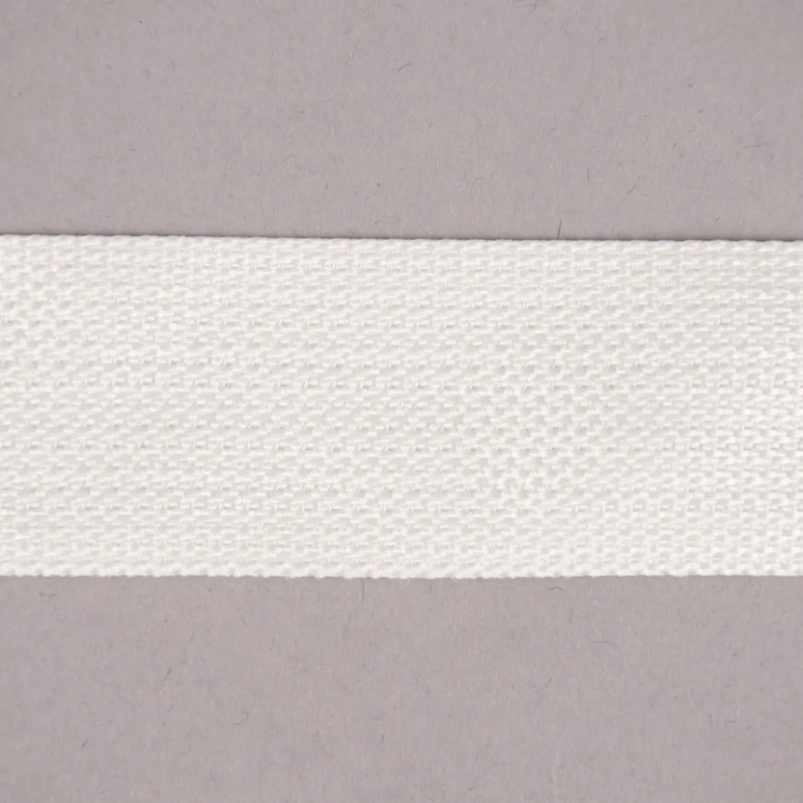 Gurtband mit Karabinerhaken weiß silberfarbig Breite: 3cm