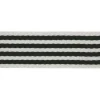 Gurtband Streifen schmal natur dunkelblau Breite: 4cm