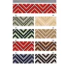 Gurtband Zickzack Chevron marineblau blau weiß 3,8cm Breite