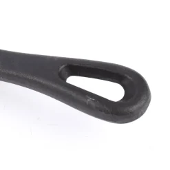 Gusseisen Pfanne für Pizza schwarz 30cm