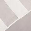 Halbtransparenter Gardinenstoff Gardinenstores mit Längsstreifen in ecru 3m Breite