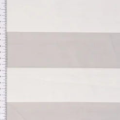 Halbtransparenter Gardinenstoff Gardinenstores mit Längsstreifen in ecru 3m Breite