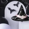 Halloween Fledermaus Hänger aus Papier im 3er Set schwarz