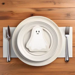 Halloween Servietten Ghostie Shape Geist 12Stk 3lagig 13x15cm FSC Papier