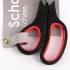 Handarbeitsschere Edelstahl Soft Griff schwarz rot 24cm