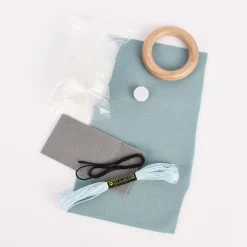 HardiCraft Wollfilzset zum Sticken für Stern-Rassel blau mehrteilig