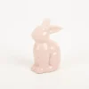 Hase Dekofigur aus Porzellan in rosa, lila oder grün 11cm von Boltze