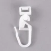 Hinno Klick-Gleiter Clickgleiter Faltengleiter 4mm beweglich weiß, 20er Pack