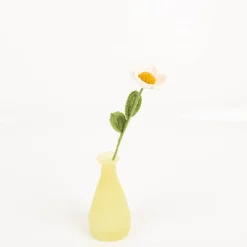 Häkelblume Dekoblume weiß, beige oder gelb 30cm von Boltze