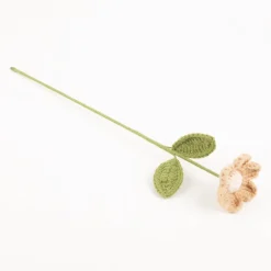 Häkelblume Dekoblume weiß, beige oder gelb 30cm von Boltze