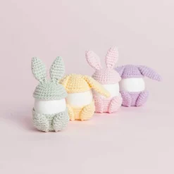 Häkelset Ricorumi Eierbecher mehrteilig pastellfarben von Rico Design