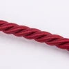 Hochwertige Vorhangkordel Raffhalter-Kordel 75cm in seidiger Optik mit Aufhängeschlaufen rot