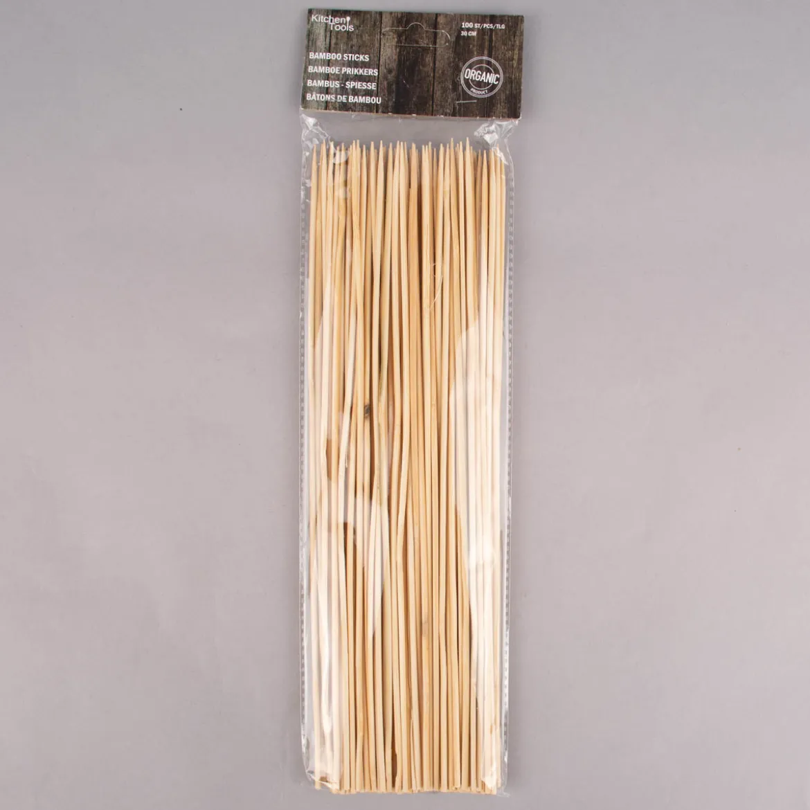 Holzspieße Bambus natur 30cm