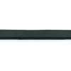 Hosenband Polyester leicht elastisch Streifen dunkelgrau schwarz weiß Breite: 3cm