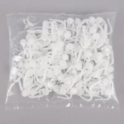 Innenlaufrollen Gardinenröllchen Gardinen-Rollringe Laufrollen Faltengleiter weiß 50er Pack