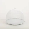 Insektenschutzhaube mit Teller Metall Weiß 25 x 17 cm (D x H) von Boltze