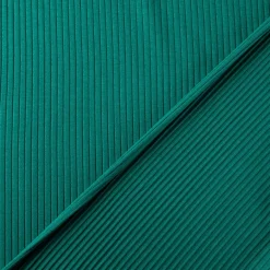 Interlock Jersey Mandy gerippt einfarbig dunkel grün 1,40m Breite