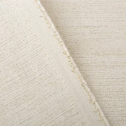 Jacquard Stoff Gold Glam Metallic-Effekte weiß gold 2,80m Breite