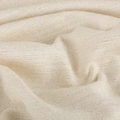 Jacquard Stoff Gold Glam Metallic-Effekte weiß gold 2,80m Breite