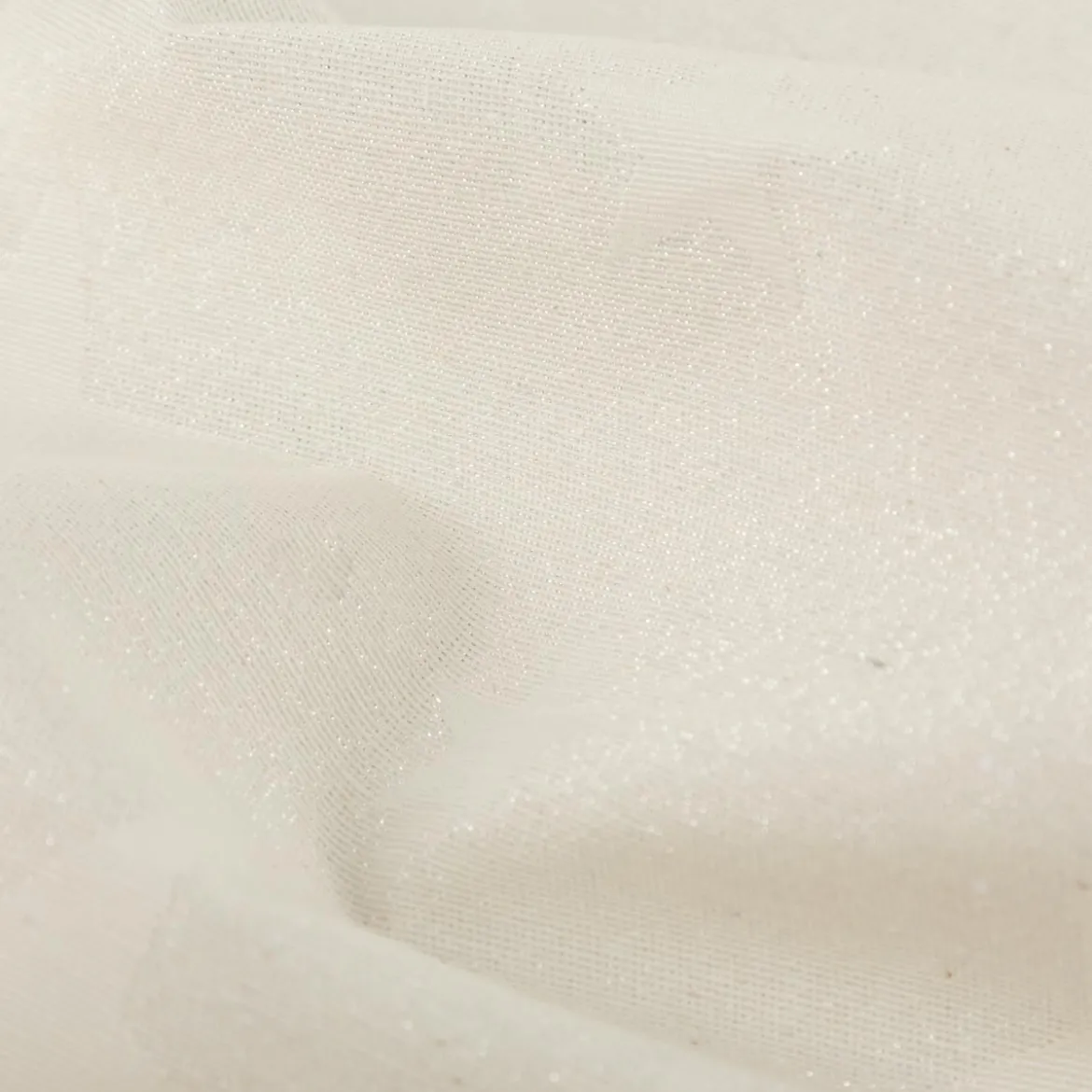 Jacquard Stoff Weihnachtsstoff Sterne Silber Glam Metallic-Effekte ecru silber 2,80m Breite